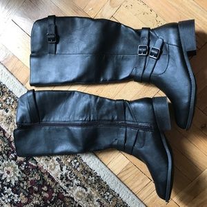 American Eagle Black Knee High Boots